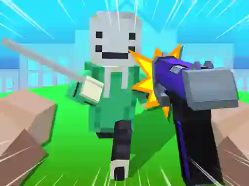 Игра Block Craft 3D School онлайн