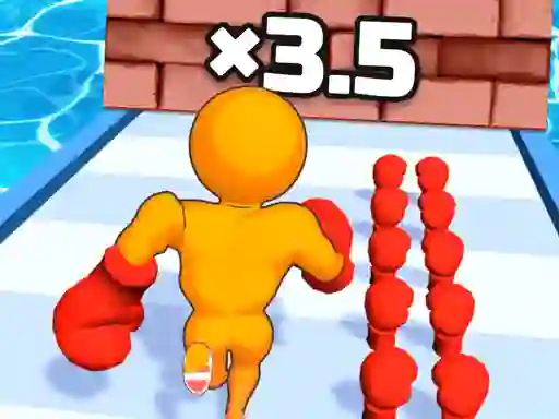 Игра Muscle Man Rush онлайн