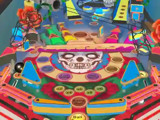 Игра Pinball Simulator Day of Dead онлайн