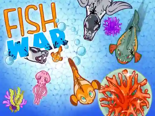 Игра Fish War онлайн