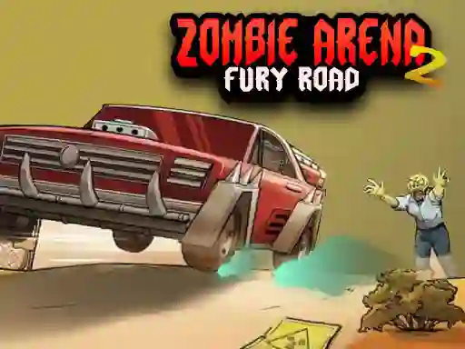 Игра Zombie Arena 2 Fury Road онлайн