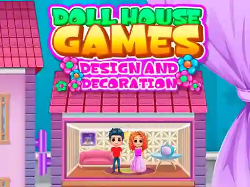 Игра Doll House Games Design and Decoration онлайн