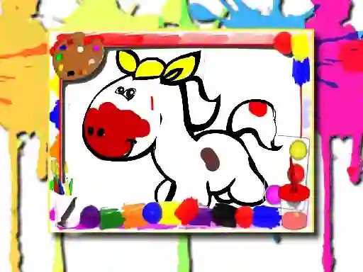Игра Horse Coloring Book онлайн