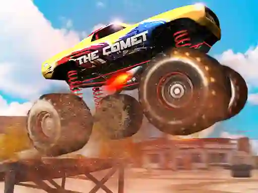 Игра Monster Truck Stunt Racing онлайн