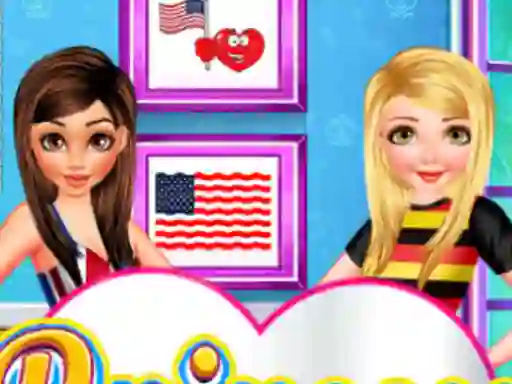 Игра Princess Nation Lovers онлайн