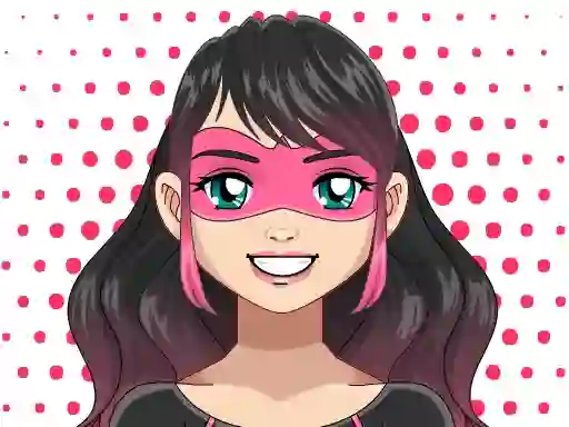 Игра Kawaii Superhero Maker онлайн