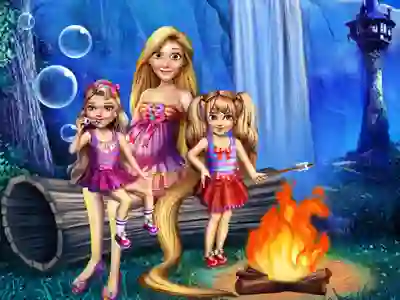 Игра Gorgeous Twins Spring Camp онлайн