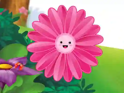 Игра Funny Flowers Jigsaw онлайн