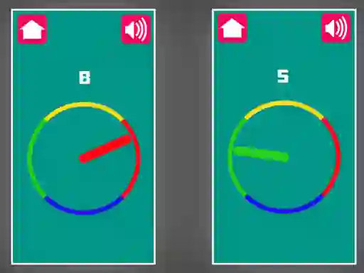 Игра Colorful Clock онлайн