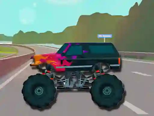 Игра Extreme Monster Trucks Memory онлайн