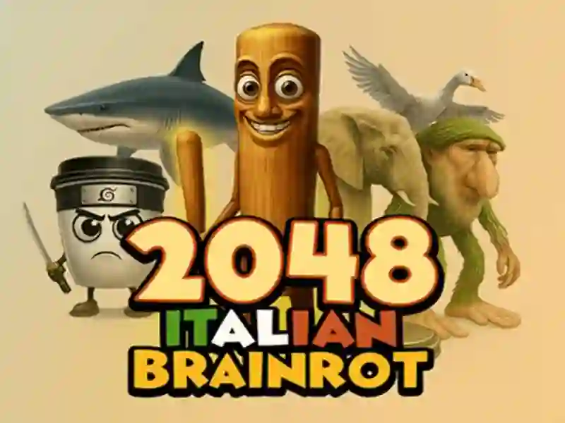 Игра 2048 Italian Brainrot онлайн