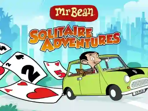 Игра Mr Bean Solitaire Adventures онлайн