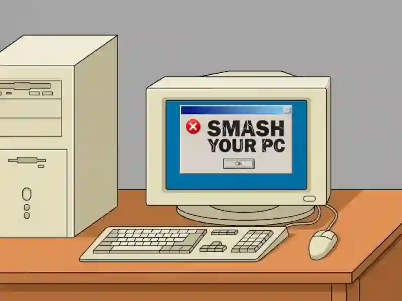 Игра Smash Your PC онлайн