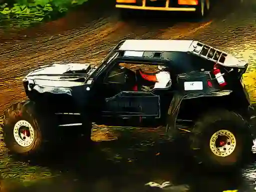 Игра 4x4 Buggy Off-Road Puzzle онлайн