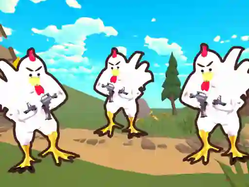 Игра Chicken shooter io онлайн