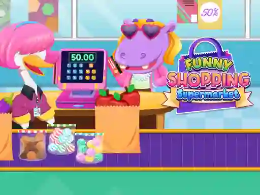 Игра Funny Shopping Supermarket онлайн