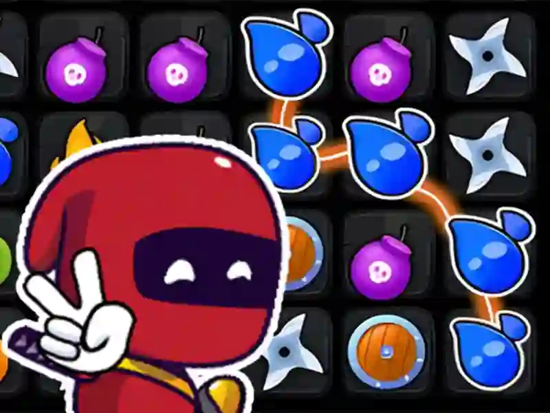Игра Ninja Spell Match онлайн