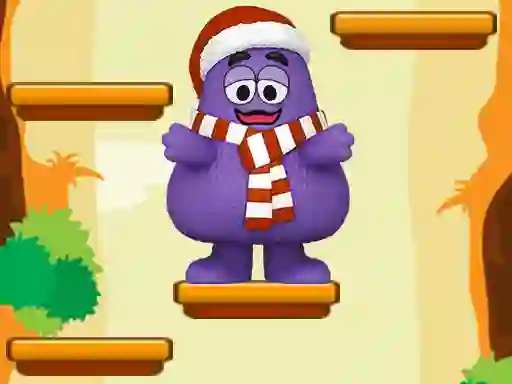 Игра Grimace Shake Jump онлайн