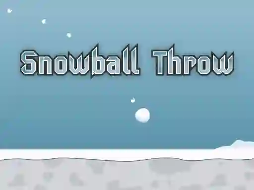 Игра Snowball Throw онлайн