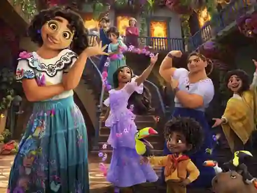 Игра Madrigal Family Coloring онлайн