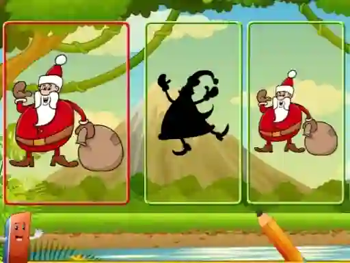 Игра Santa Shadow Match онлайн