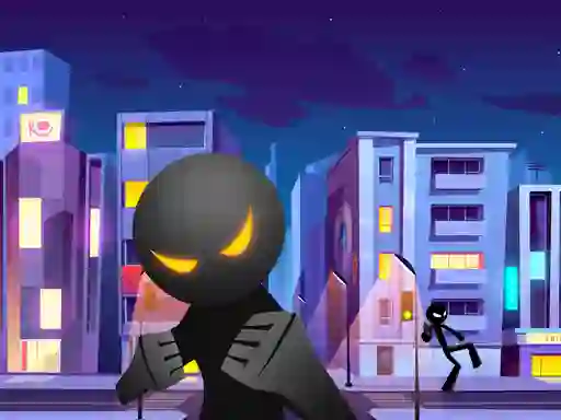 Игра Stickman Fighter 3D: Fists Of Rage онлайн