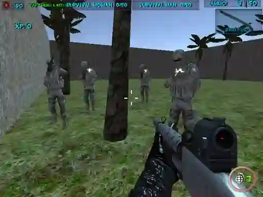 Игра Survival Wave Zombie Multiplayer онлайн