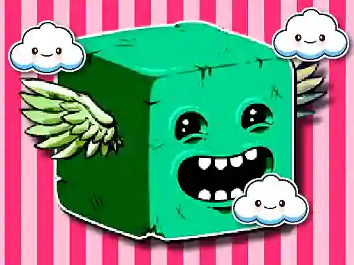 Игра Cube Endless Jumping онлайн