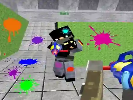 Игра Xtreme Paintball Wars онлайн