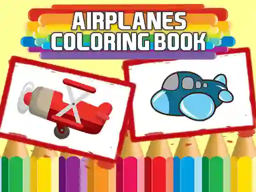 Игра Airplanes Coloring Book онлайн