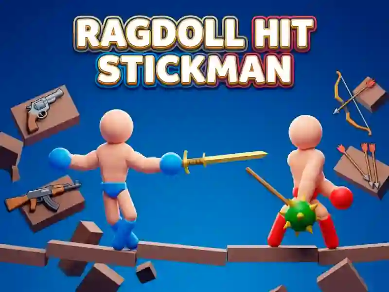 Игра Ragdoll Hit Stickman онлайн