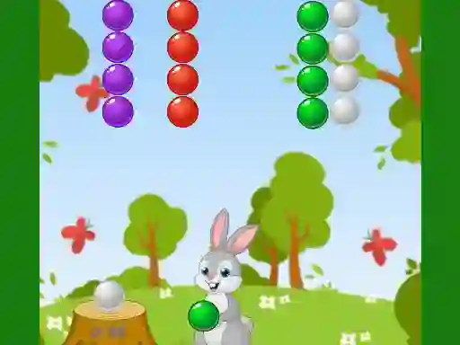Игра Rabbit Bubble Shooter онлайн