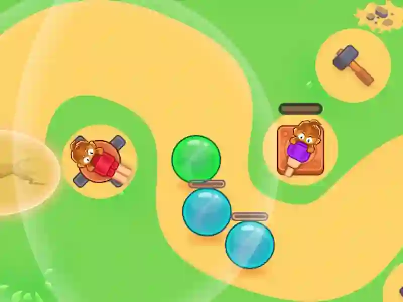 Игра Monkey Bubble Defense онлайн