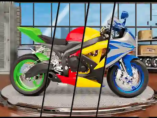 Игра Mega Ramp Bike Racing Tracks онлайн