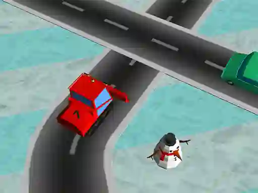 Игра Traffic Run Christmas онлайн