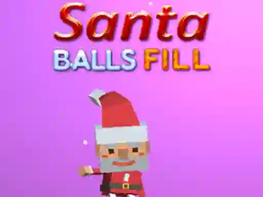 Игра Santa Balls Fill онлайн