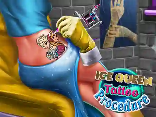 Игра Ice Queen Tattoo Procedure онлайн