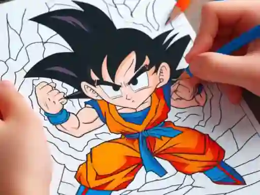 Игра Anime Coloring Book онлайн