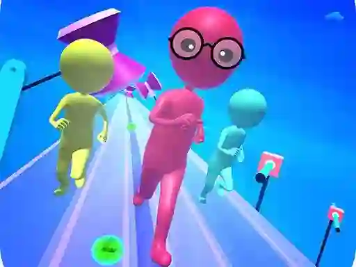 Игра Fun Run Race 3d онлайн