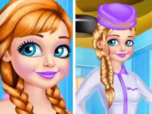 Игра Princess Stewardess онлайн