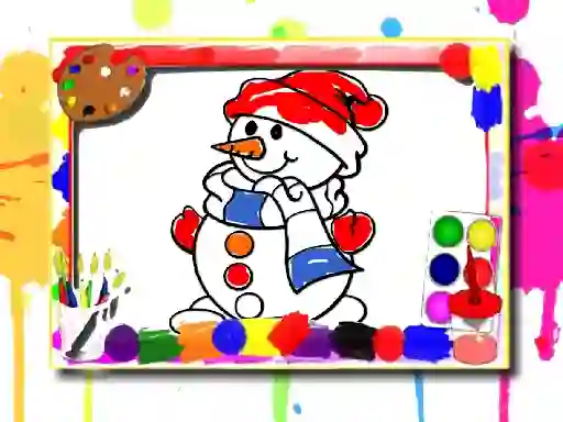 Игра Winter Coloring Book онлайн