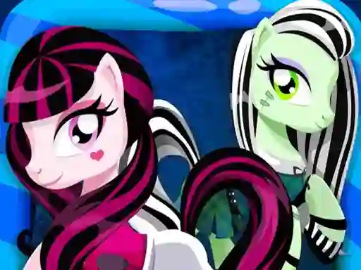 Игра My Monster High Pony Girls онлайн