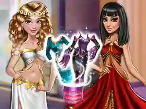 Игра Dolly Princess vs. Villain Dress Up онлайн