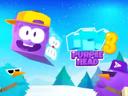 Игра Icy Purple Head 3 онлайн