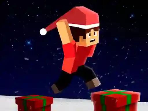 Игра Parkour Block Xmas Special онлайн