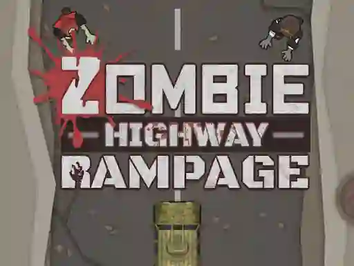 Игра Zombie Highway Rampage онлайн