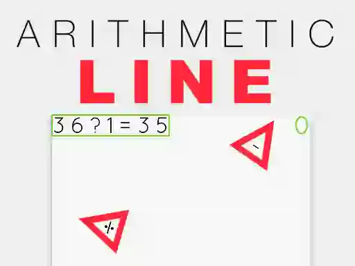 Игра Arithmetic line онлайн