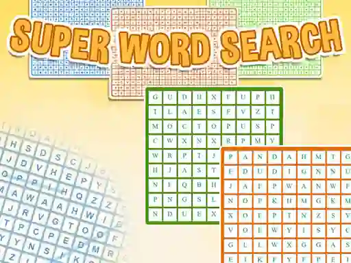 Игра Super Word Search онлайн