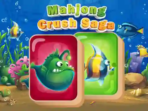Игра Mahjong Crush Saga онлайн