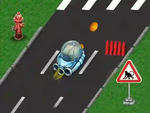 Игра Rocket Race Highway онлайн
